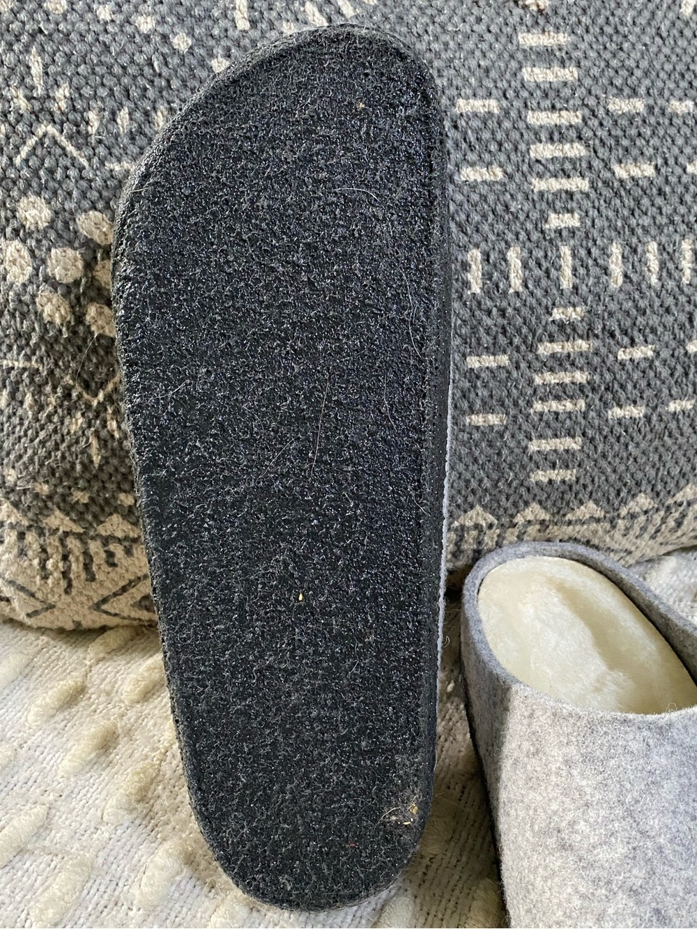 {Birkenstock} Zermatt Shearling Felt Clog - Picture 14 of 14